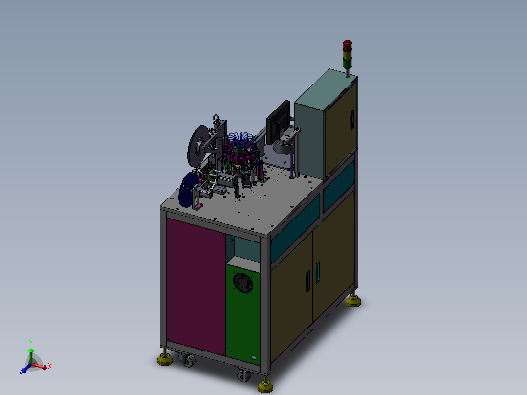 LED高速检测包装机