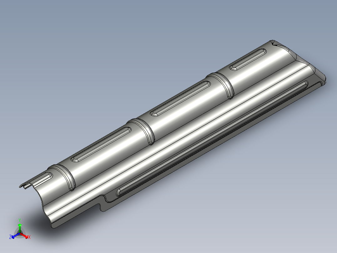 AKM 防尘盖正等轴测图