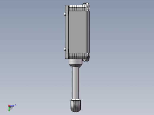 向下旋转底座+转角+转角+箱体连接器+控制箱左视缩略图