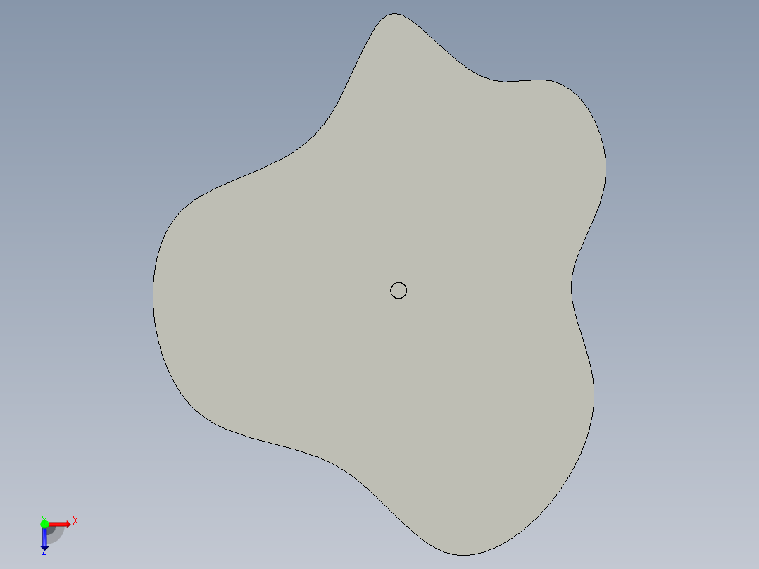 复古吊灯2俯视图