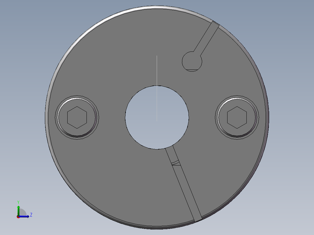 S33 联轴器左视图