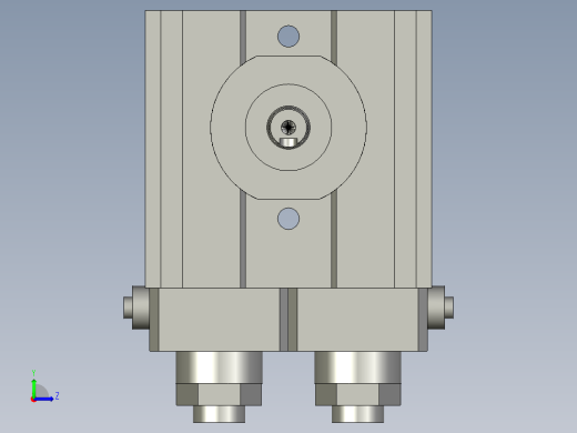 旋转气爪PRC20-90左视缩略图
