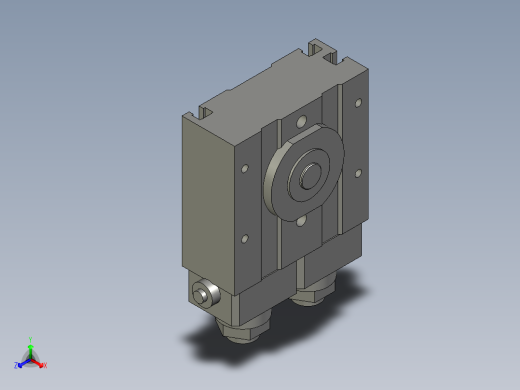 旋转气爪PRC20-90正等轴测缩略图