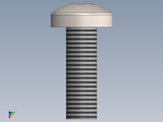 螺丝 M2 x 十字盘头-M2 x 6 Screw head.SLDPRT