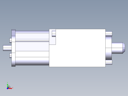 德克斯TUNKERS气缸数模SA_50-25_TUENKERS前视缩略图