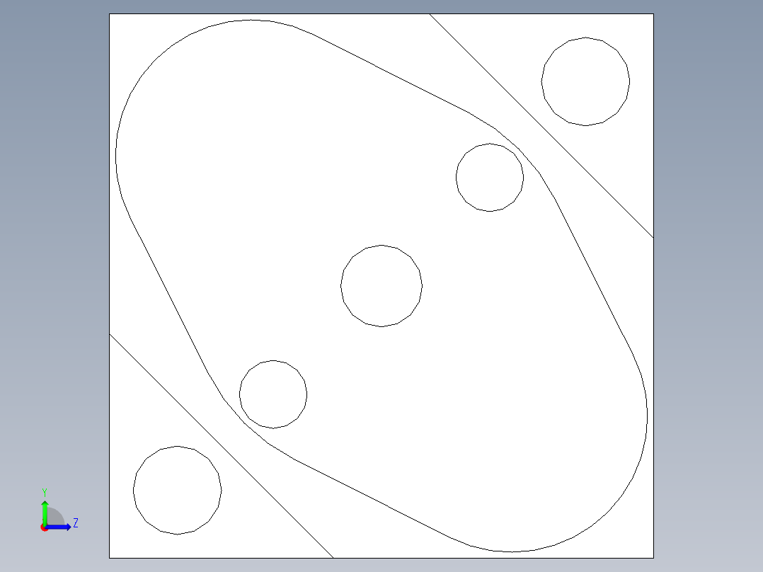 德克斯TUNKERS气缸数模SA_50-25_TUENKERS左视图