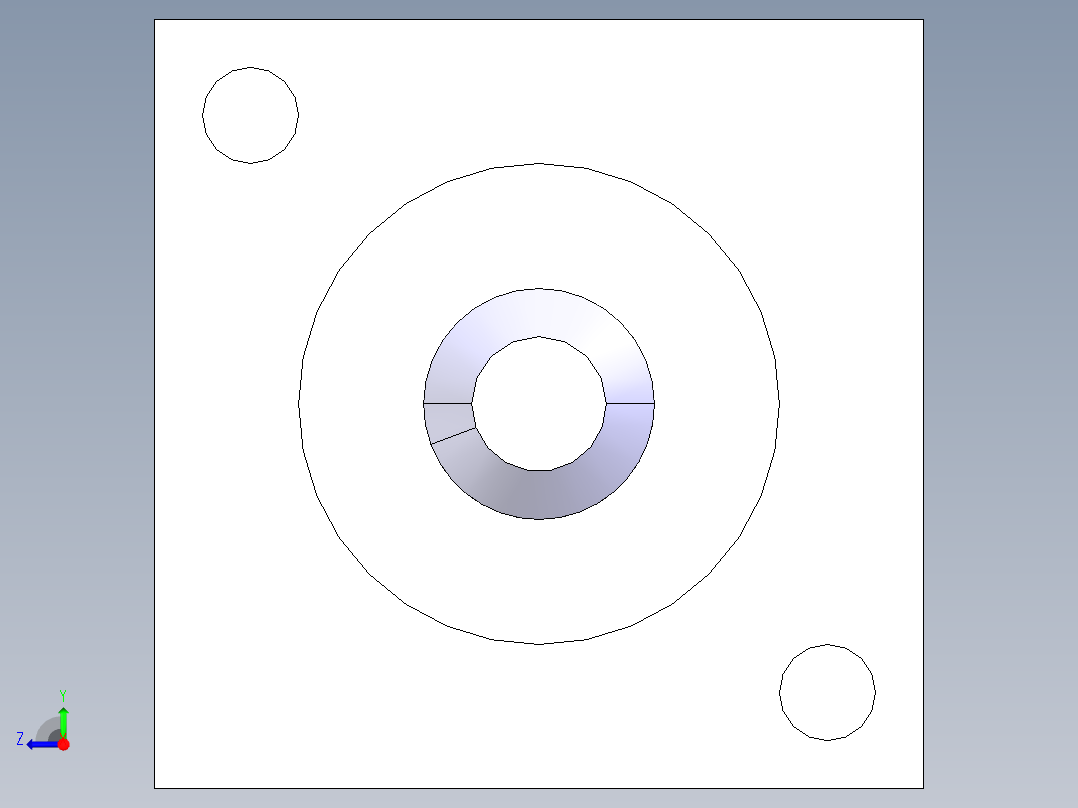 德克斯TUNKERS气缸数模SA_50-25_TUENKERS右视图