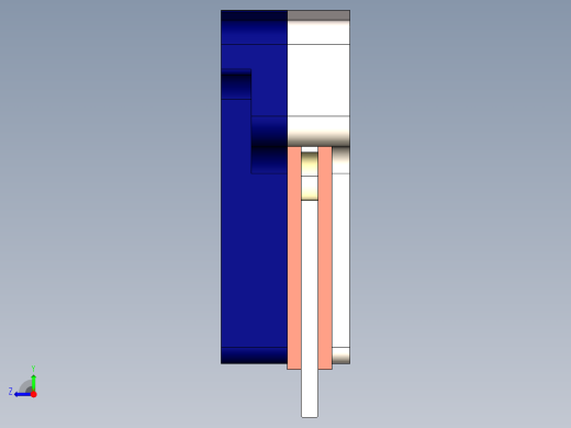 SO-DIMM DDR4内存盖（冷却器）右视缩略图