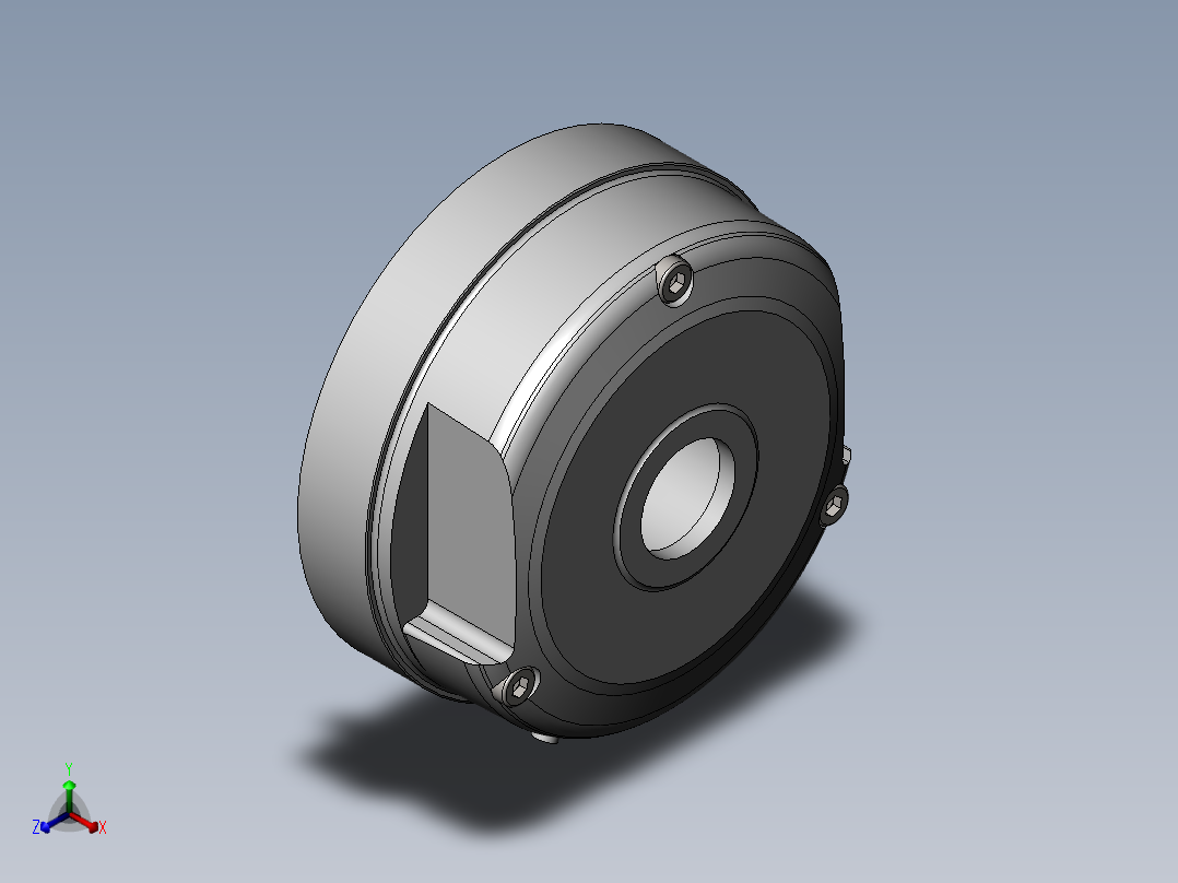 制动器 (52)正等轴测图