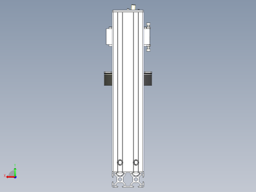 视觉检测相机安装角度调整机构样图后视缩略图