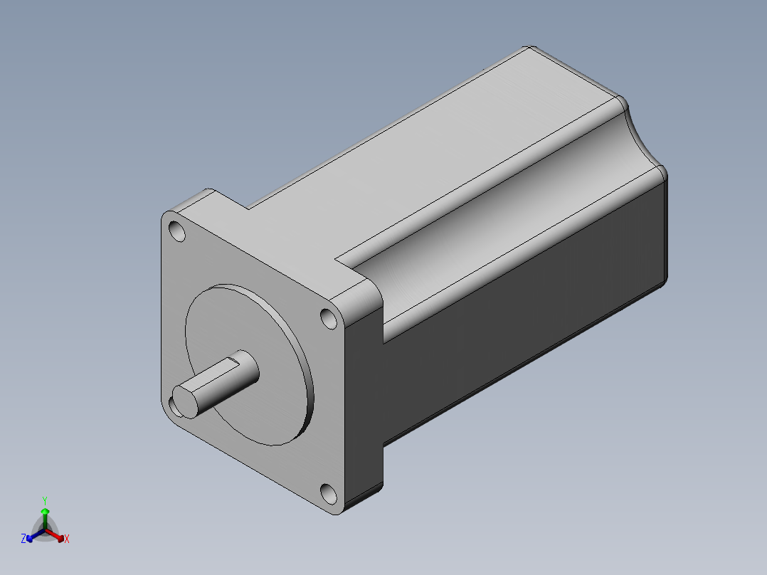 研控YK3610A正等轴测图