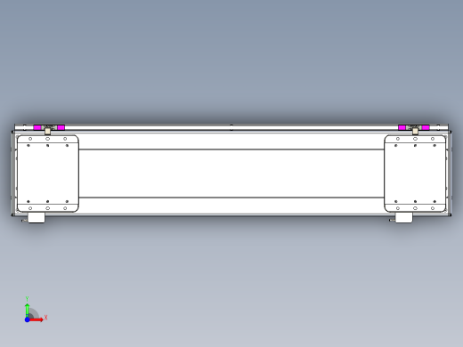 威洛博LC系列3d模型模组2LC22H1Y-S750前视缩略图