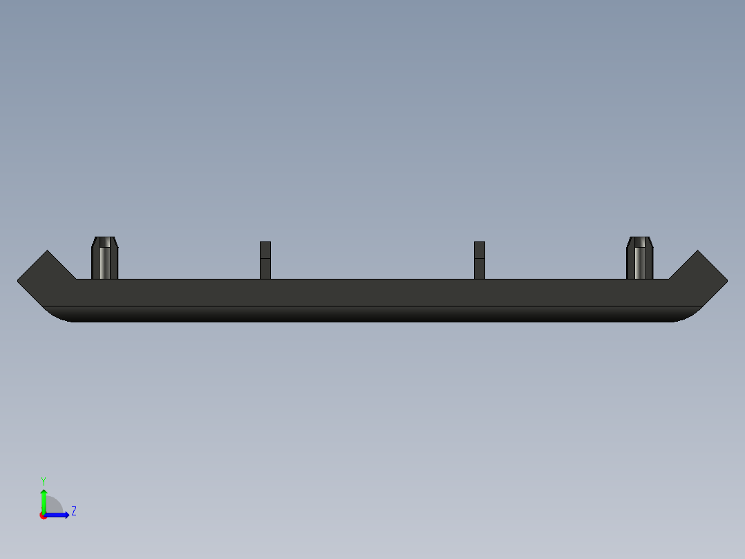 型材-BR 90X90 ANGLE BRACKET CAP KJN523580左视图