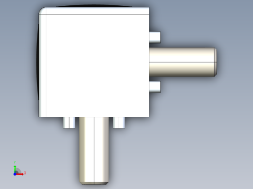 型材-BR 2D 30X30 CUBIC CONNECTOR KJN524485 前视缩略图