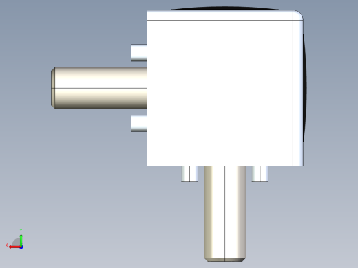 型材-BR 2D 30X30 CUBIC CONNECTOR KJN524485 后视缩略图
