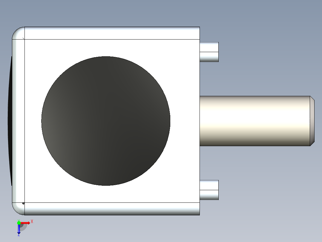 型材-BR 2D 30X30 CUBIC CONNECTOR KJN524485 俯视图