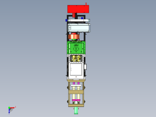 双螺杆压力机俯视缩略图