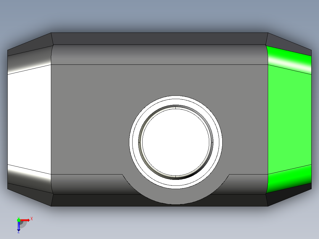 基恩士GT2-H12(K)_kc图纸模型俯视图