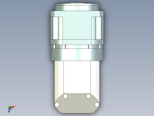 直齿孔ZPLX220-L2 35-114.3-200-M12.stp俯视缩略图