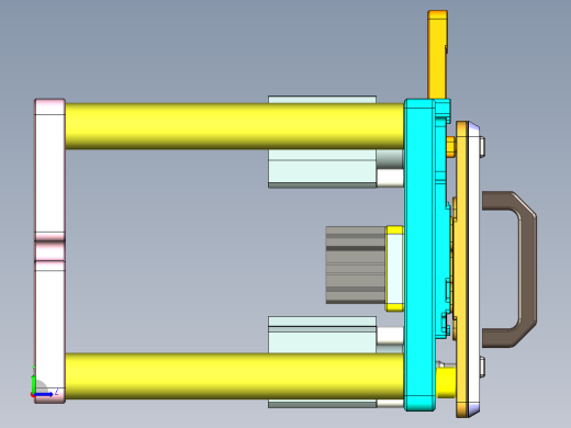 UX301-C-CNC7笔记本CNC工装夹具三维模型-20150108左视缩略图