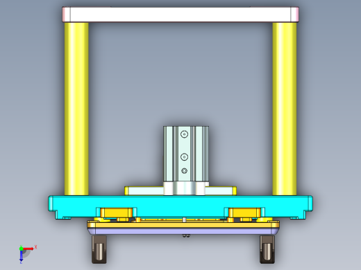UX301-C-CNC7笔记本CNC工装夹具三维模型-20150108俯视缩略图
