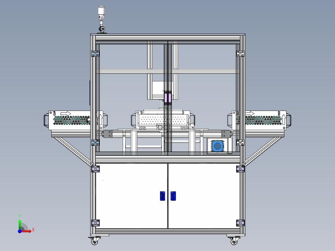 电池模组极性检测设备sw17可编辑前视图