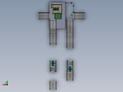 往复升降机+进出加速段sw18可编辑后视缩略图