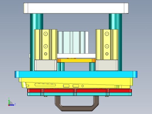 EDA50-笔记本CNC工装夹具三维模型CNC6-181230左视缩略图