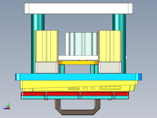 EDA50-笔记本CNC工装夹具三维模型CNC6-181230右视缩略图