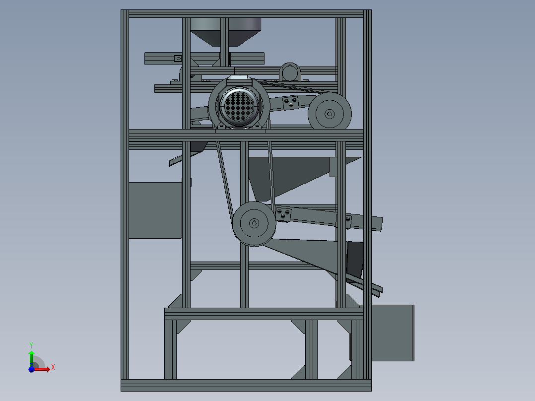 硬币分类机sw2022前视图