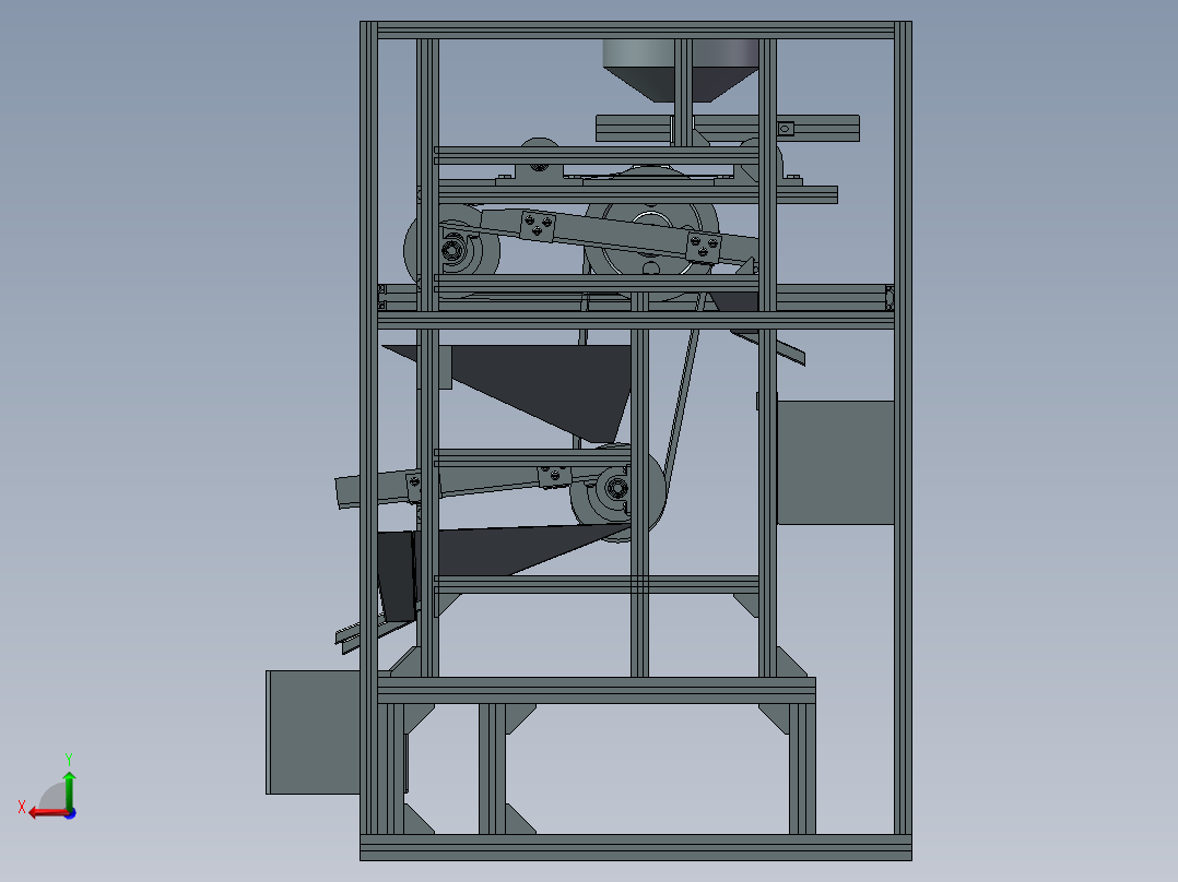 硬币分类机sw2022后视图