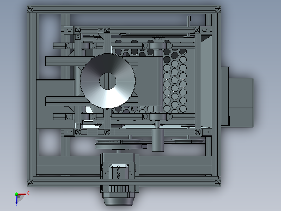 硬币分类机sw2022俯视图