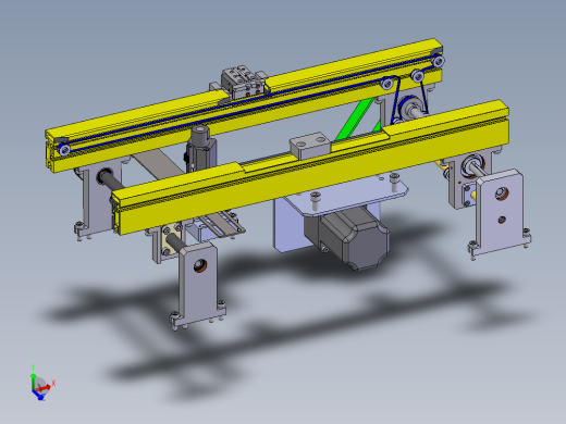 0.59米双轨皮带输送机