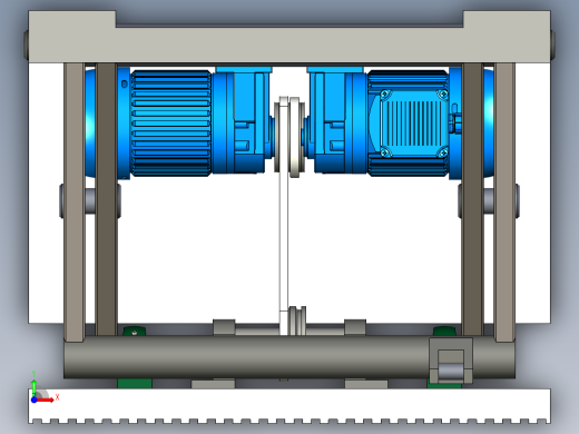 大吨位升降车设计前视缩略图