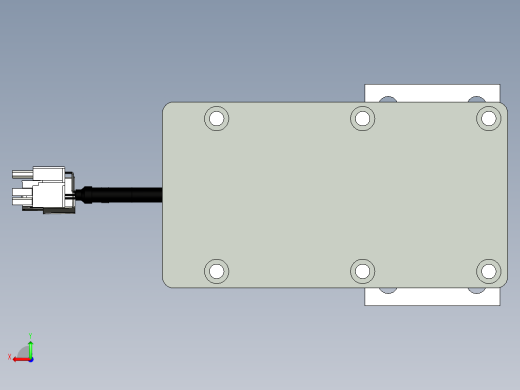 折返式电动缸G-210357后视缩略图
