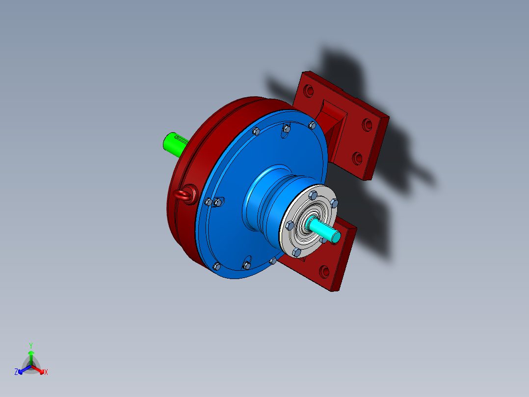 少齿差式行星减速器的设计