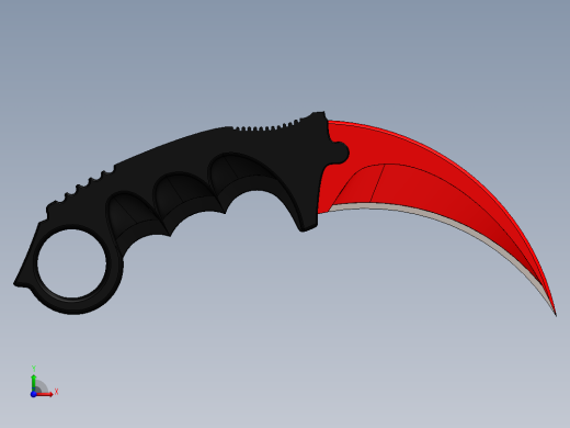 爪子刀、刀(29)前视缩略图