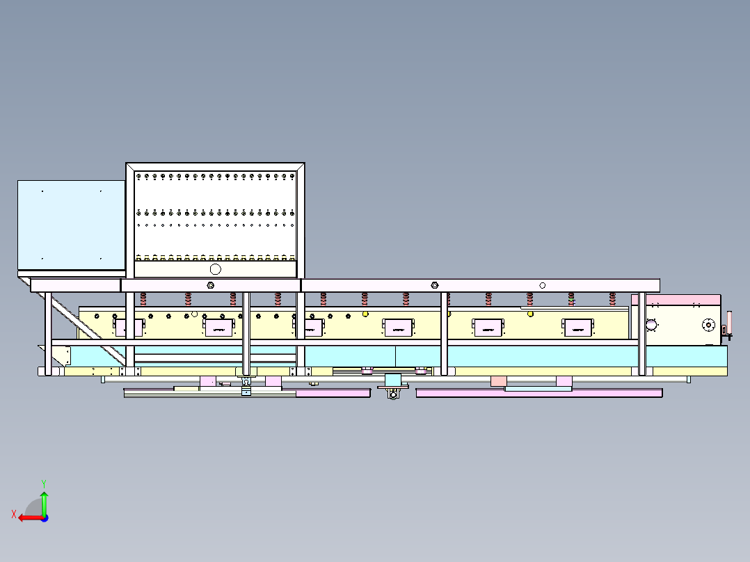 DL-6720 线缆自动成束理线机后视图