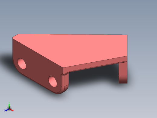 Solidworks 教程 Ex 49 居中 Bolgu 和 Ex 50 支持模型，技术绘图中的几何形状正等轴测缩略图