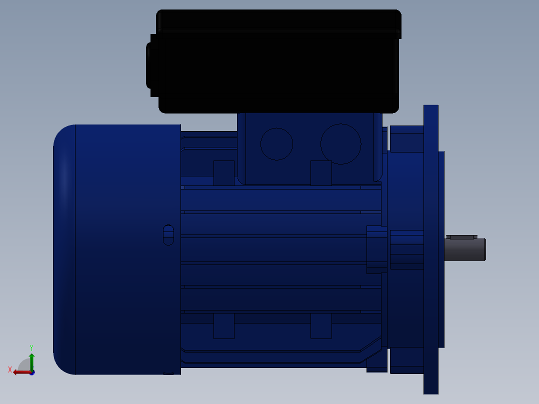 电机_M63_B5后视图