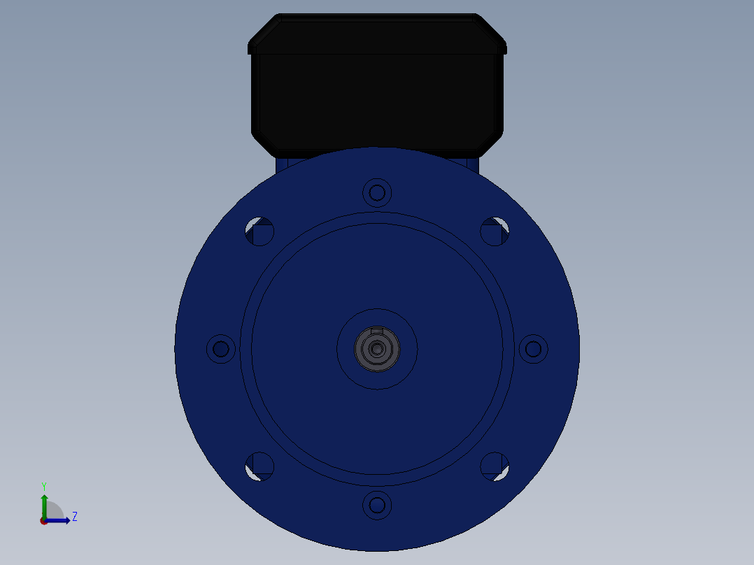 电机_M63_B5左视图