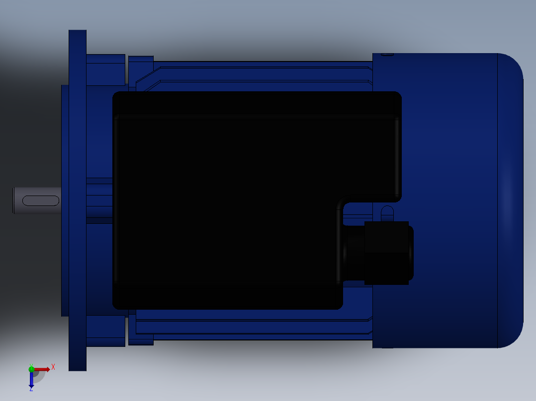 电机_M63_B5俯视图