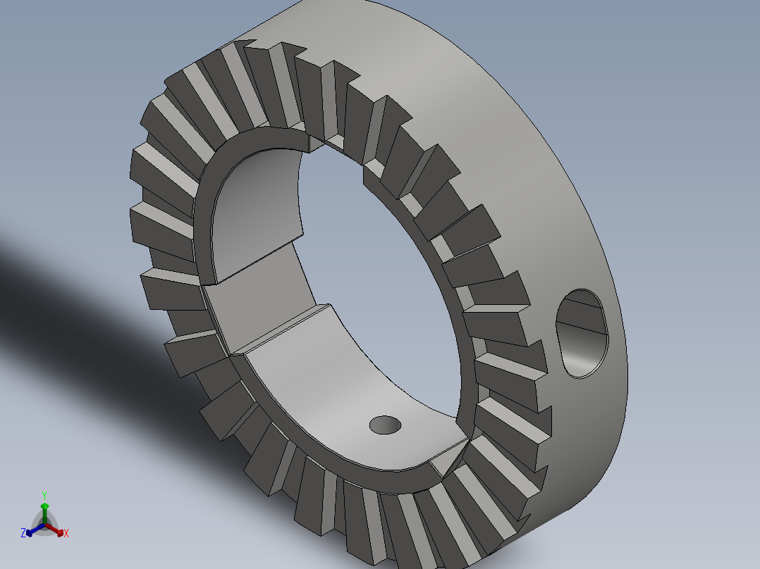 齿环机械压机 40 tn主视图