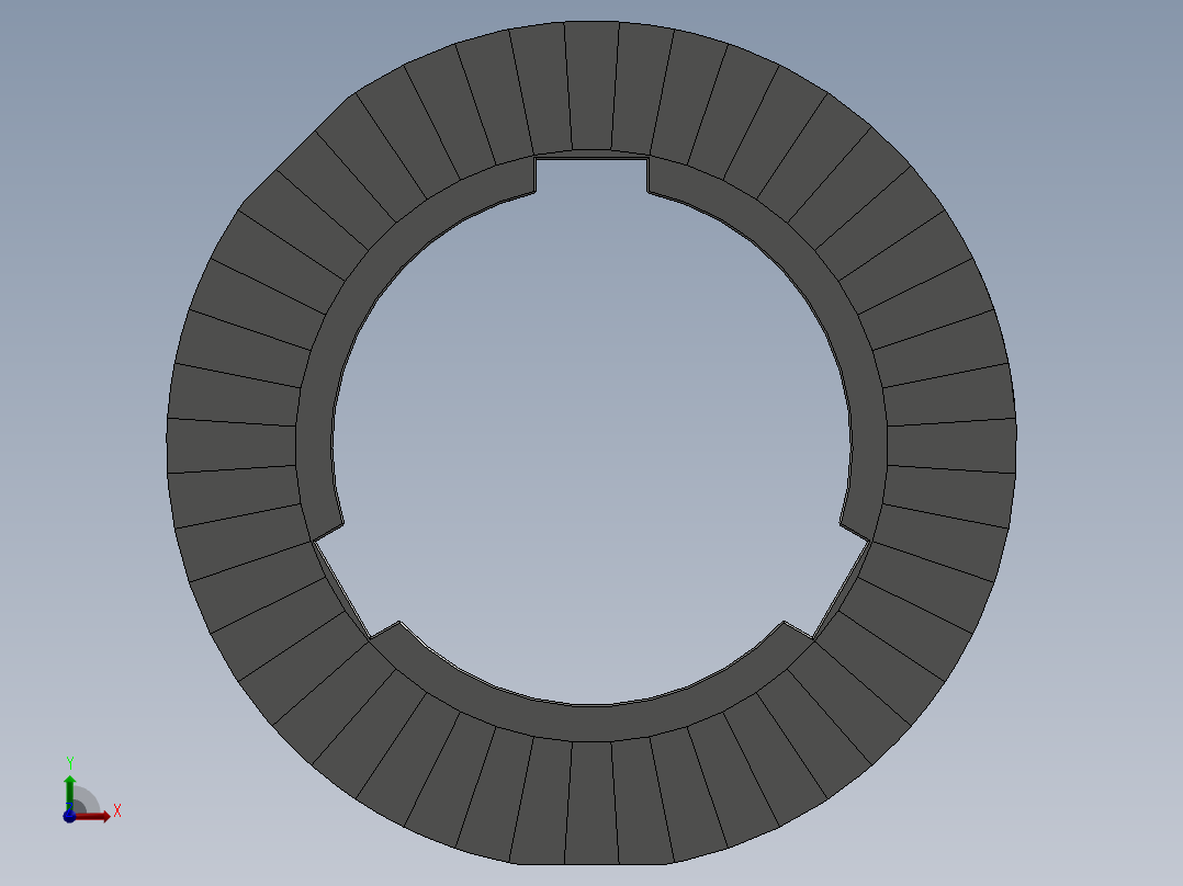 齿环机械压机 40 tn前视图