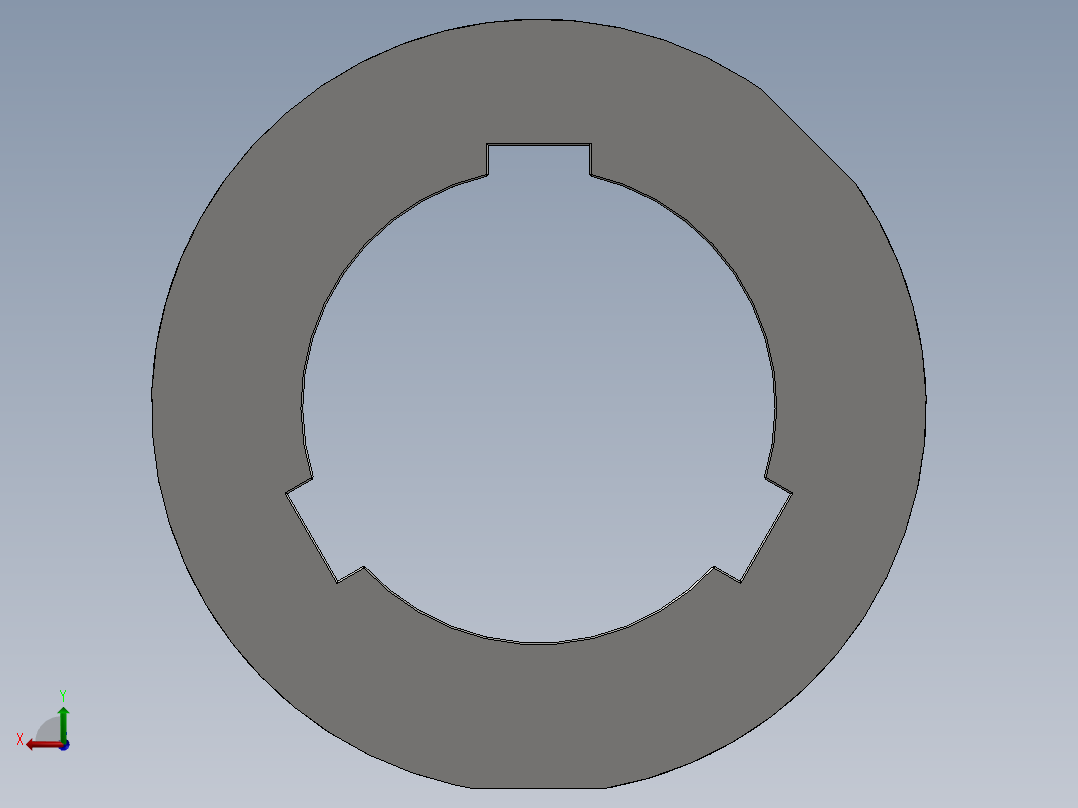 齿环机械压机 40 tn后视图