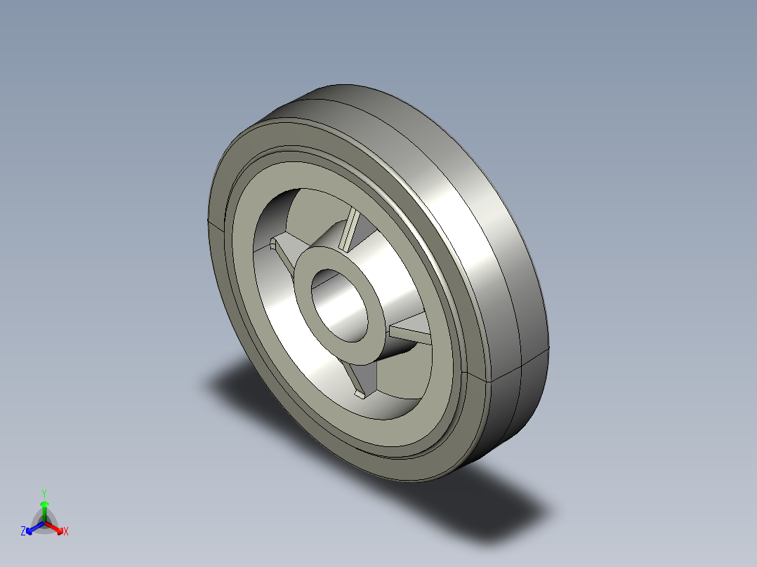 科尔森轮正等轴测图