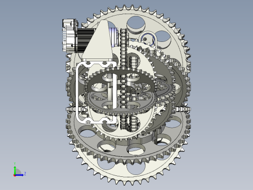 数控弯管机左视缩略图