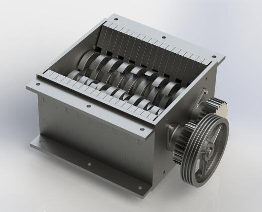 塑料破碎机模型