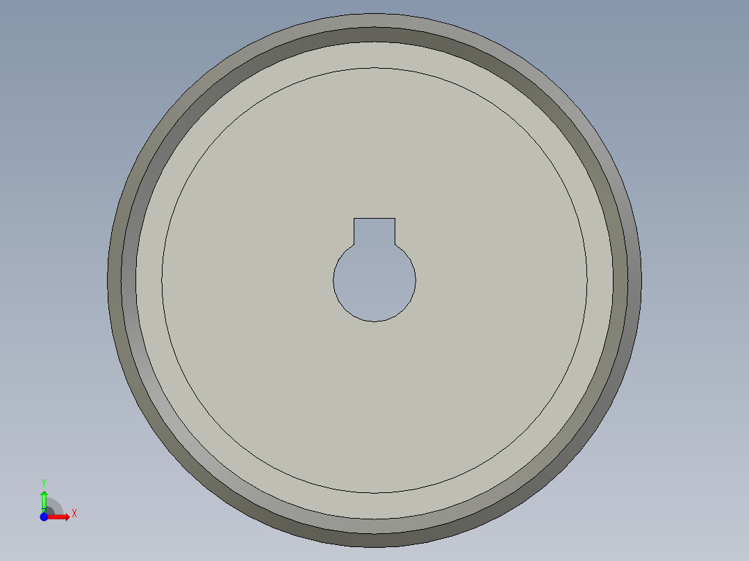 5M-15-30同步带轮2前视图