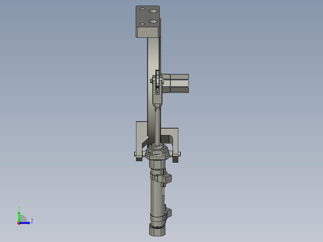内撑组件大产品左视图